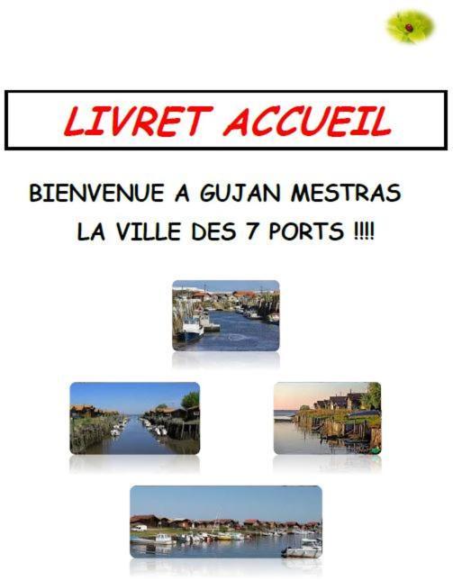 Villa Climatisee Et Wifi Gujan A 5 Mn Du Bassin D'Arcachon Eksteriør bilde